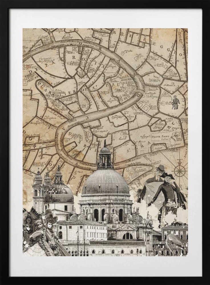 Venice (City Breaks) - Art Print by Simon Goggin Travel Poster