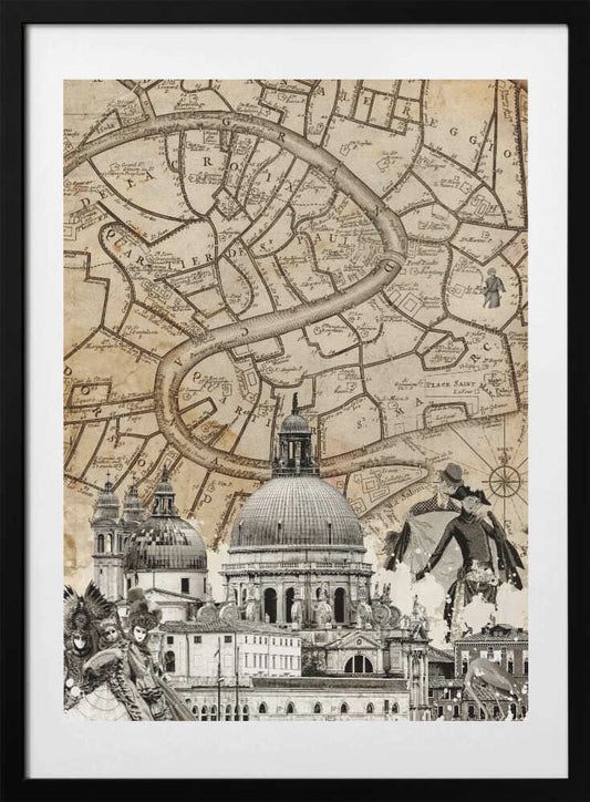 Venice (City Breaks) - Art Print by Simon Goggin Travel Poster