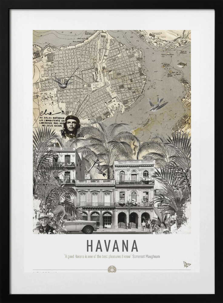 Havana (City Breaks) - Art Print by Simon Goggin Travel Poster