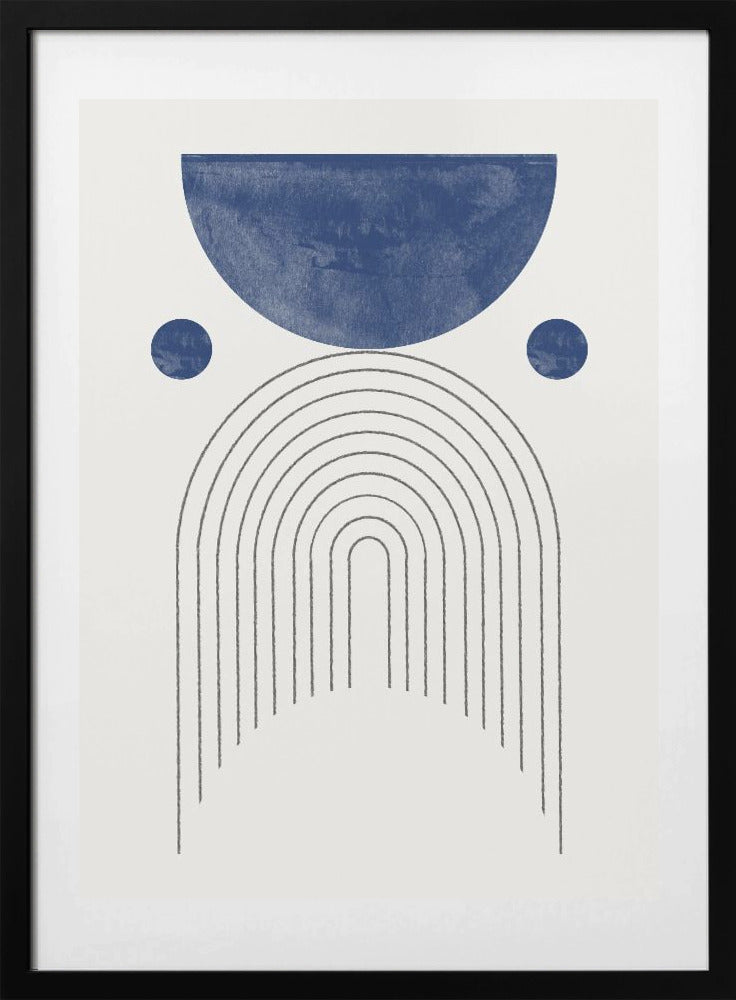 Geometric Harmony - Art Print by THE MIUUS STUDIO