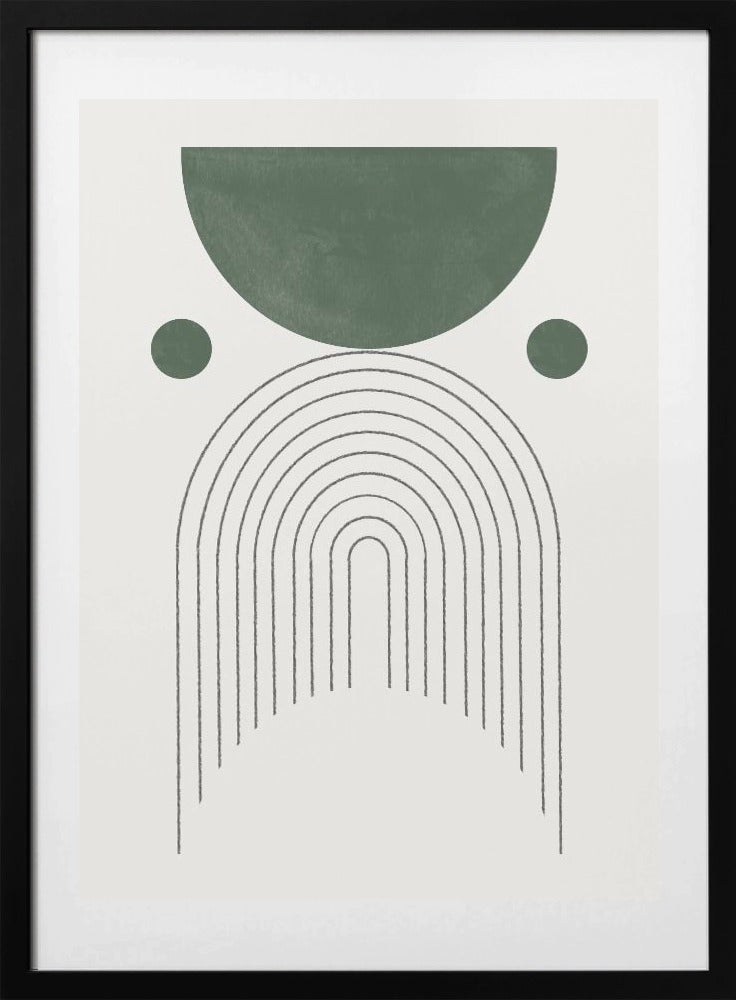 Geometric Harmony - Art Print by THE MIUUS STUDIO