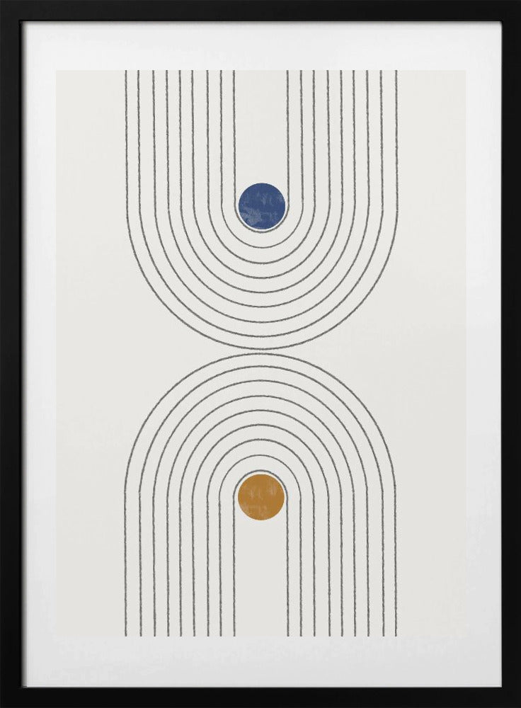 Dual Paths - Art Print by THE MIUUS STUDIO