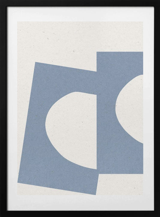 Curved Geometry - Art Print by THE MIUUS STUDIO