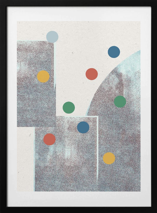 Geometric Play - Art Print by THE MIUUS STUDIO