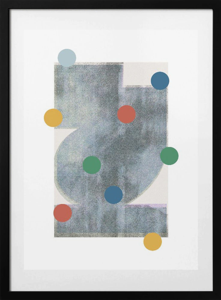 Geometric Symphony - Art Print by THE MIUUS STUDIO