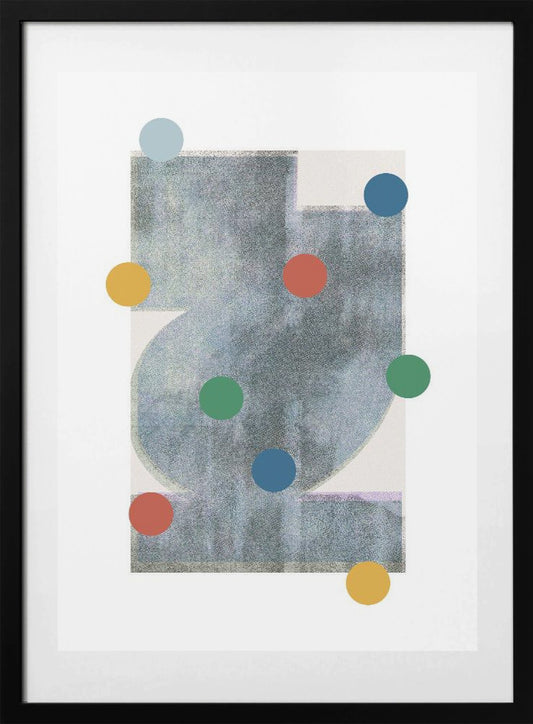 Geometric Symphony - Art Print by THE MIUUS STUDIO