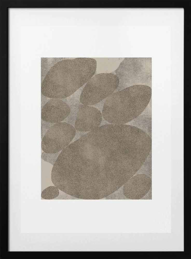 Oval Serenity - Art Print by THE MIUUS STUDIO