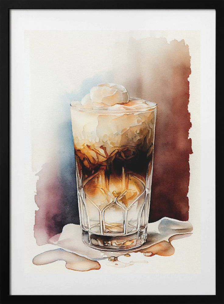 Drinks cocktail - Art Print by Justyna Jaszke