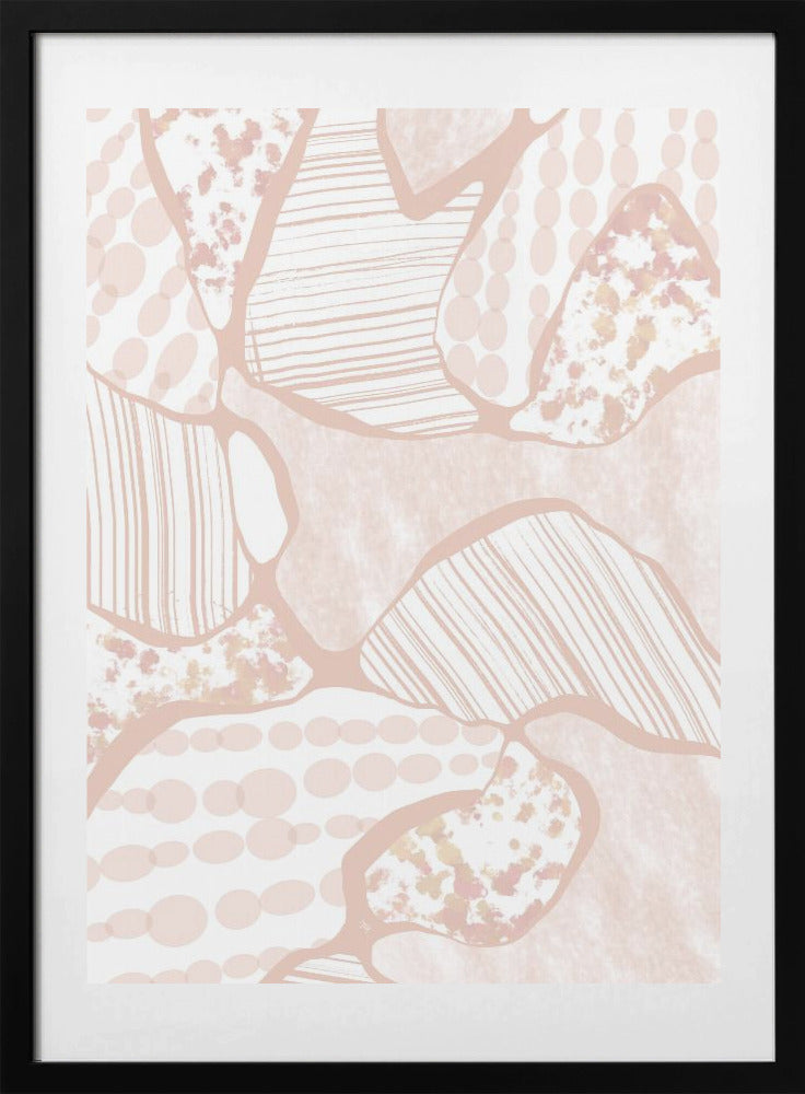 Peach Fields - Art Print by Martina