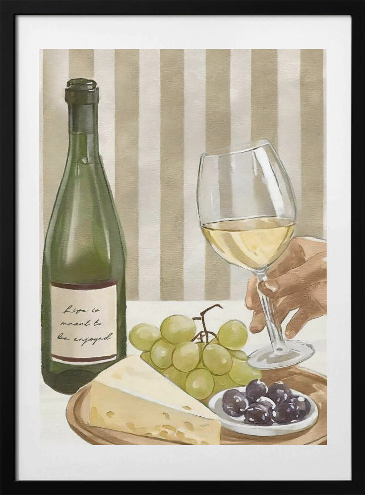 Life is meant to be enjoyed - Art Print by Andreas Magnusson