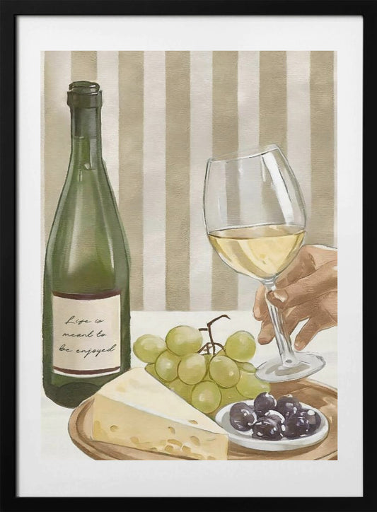 Life is meant to be enjoyed - Art Print by Andreas Magnusson