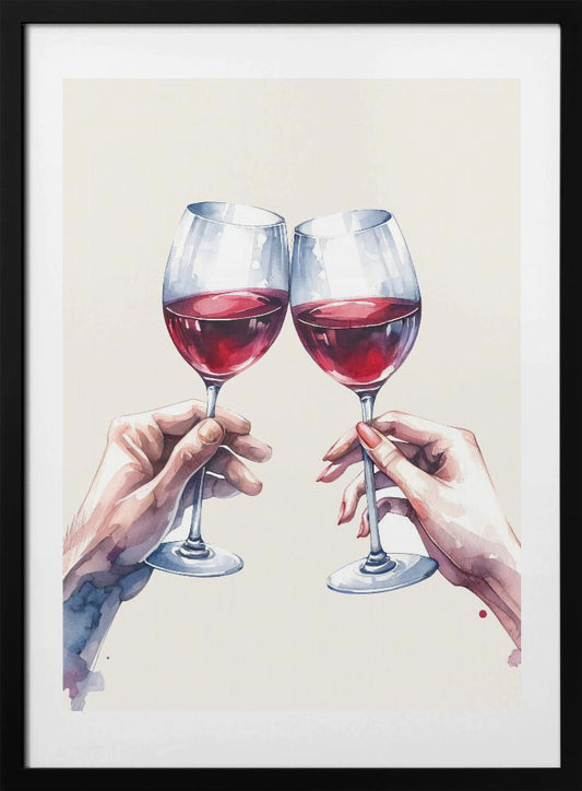 Cheers to us - Art Print by Andreas Magnusson