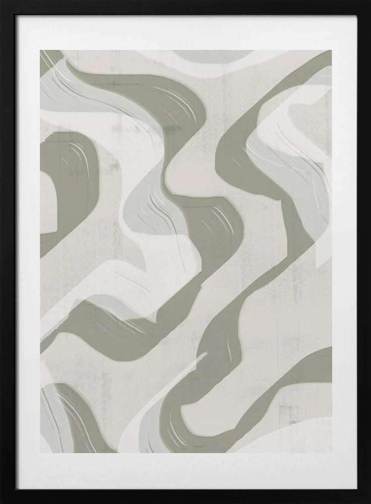 Flowing Earth Patterns - Art Print by THE MIUUS STUDIO