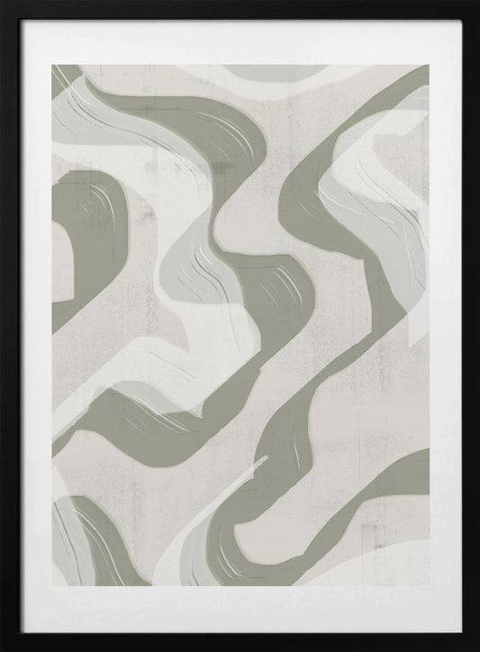 Flowing Earth Patterns - Art Print by THE MIUUS STUDIO