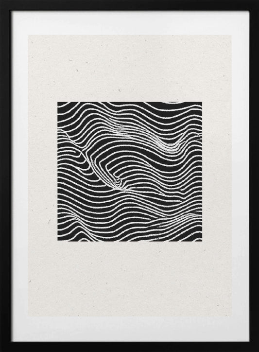 Flowing Currents - Art Print by THE MIUUS STUDIO