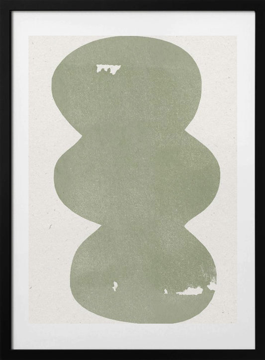 Curved Monolith - Art Print by THE MIUUS STUDIO