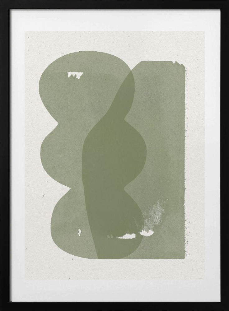 Green Echoes - Art Print by THE MIUUS STUDIO