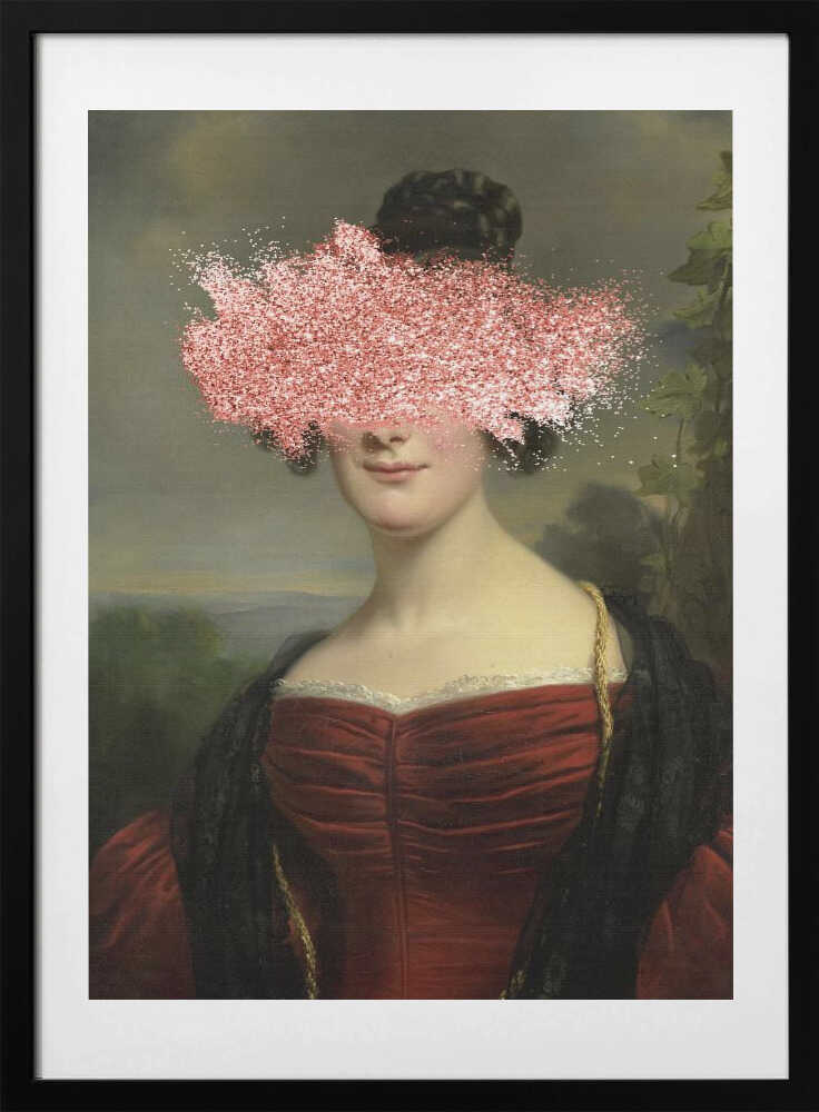 Renaissance Sparkle Splash - Altered Art - Art Print by The Art Concept