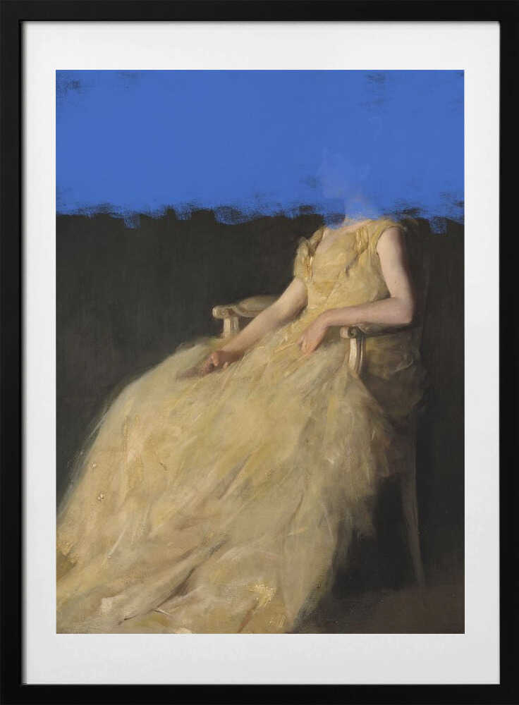 Melancholy Mood - Mix Art Media - Art Print by The Art Concept