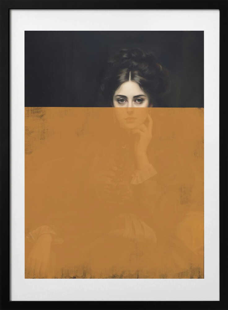 Altered Portrait of Woman - Art Print by The Art Concept