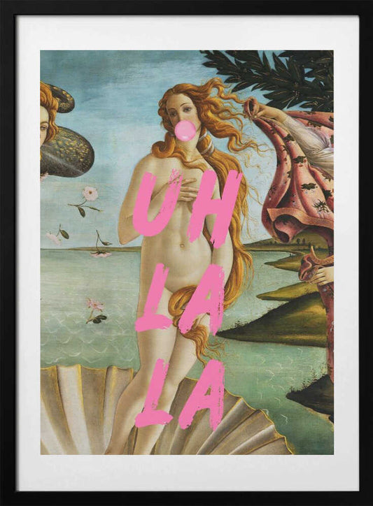 The Birth of Venus by Sandro Botticelli / Uh La La - Art Print by The Art Concept