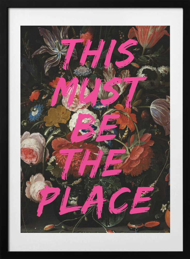 This Must Be The Place - Art Print by The Art Concept