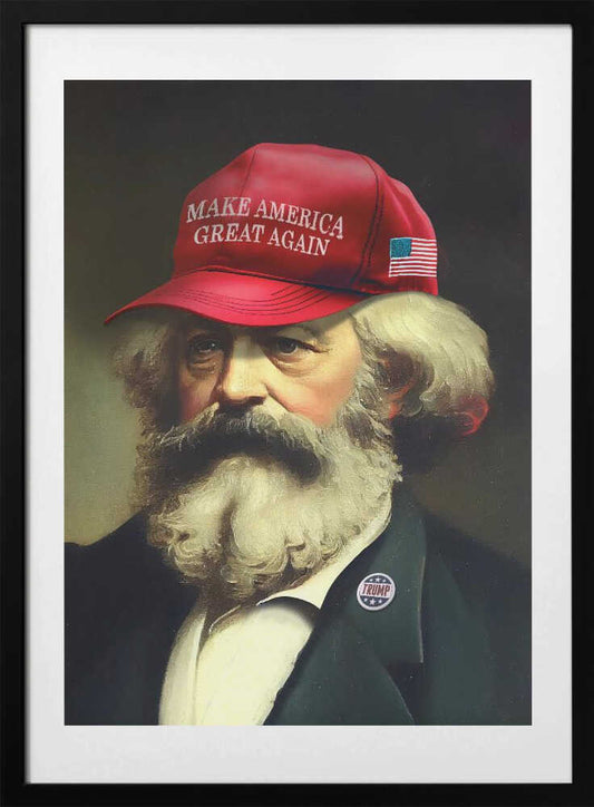 Karl Great Again - Art Print by Dikhotomy