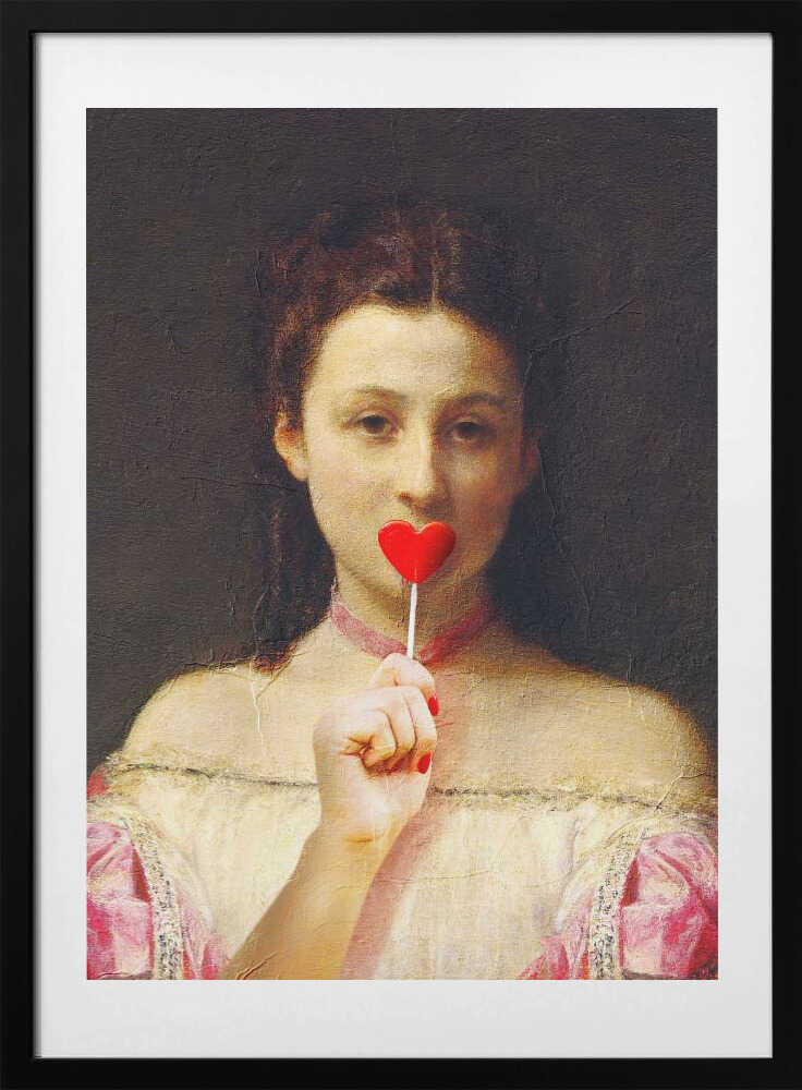 Lollipop Girl - Art Print by Dikhotomy