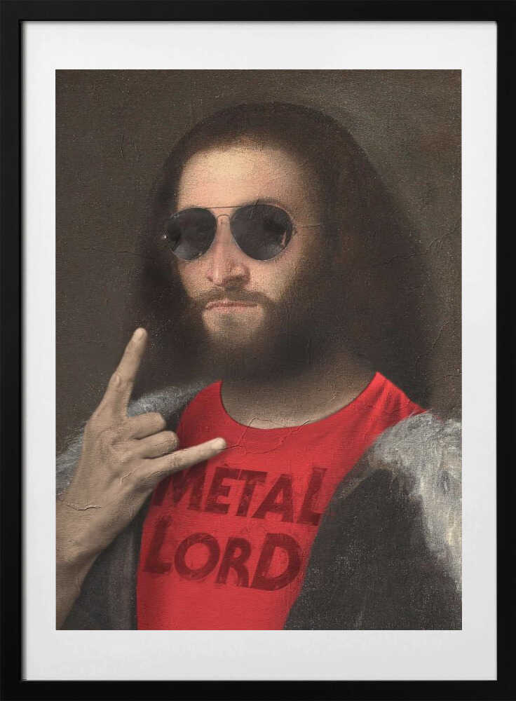 Metal Lord - Art Print by Dikhotomy