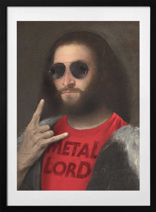 Metal Lord - Art Print by Dikhotomy