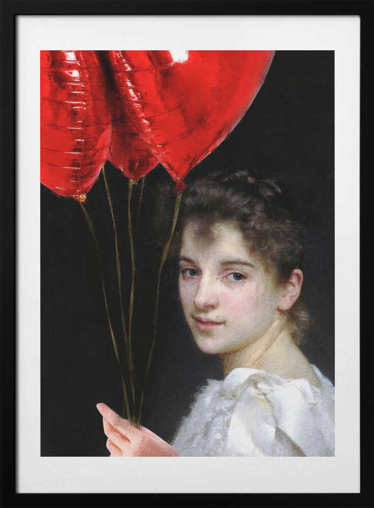 My Lovely Ballons - Art Print by Dikhotomy