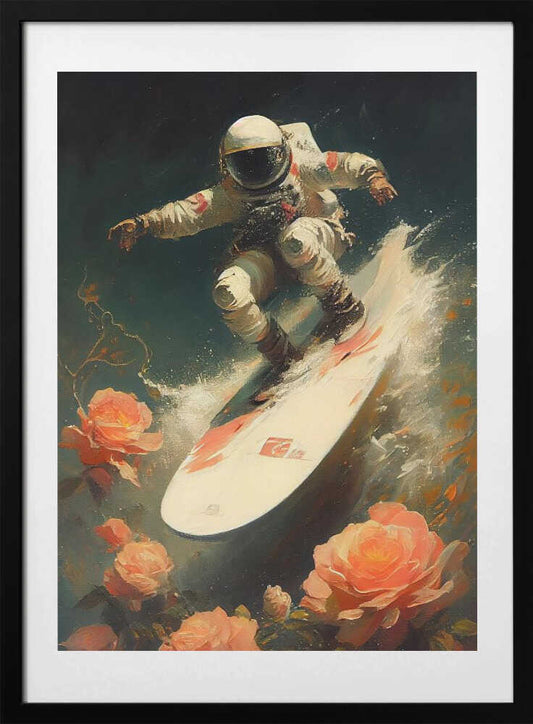 My Space Wave - Art Print by Dikhotomy