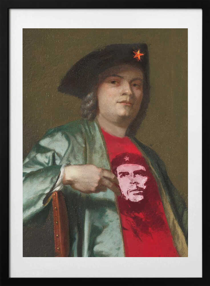 Old Revolutionary - Art Print by Dikhotomy