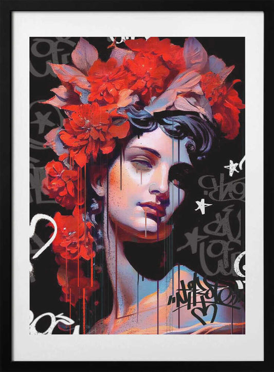 Vandal Goddess - Art Print by Dikhotomy