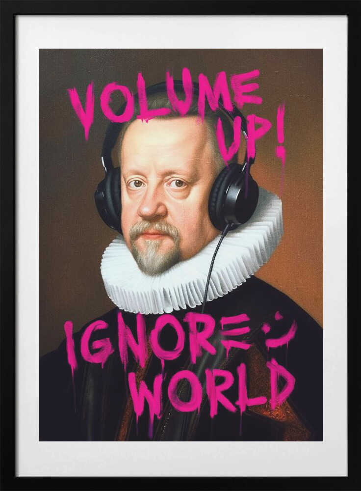 Volume Up - Art Print by Dikhotomy