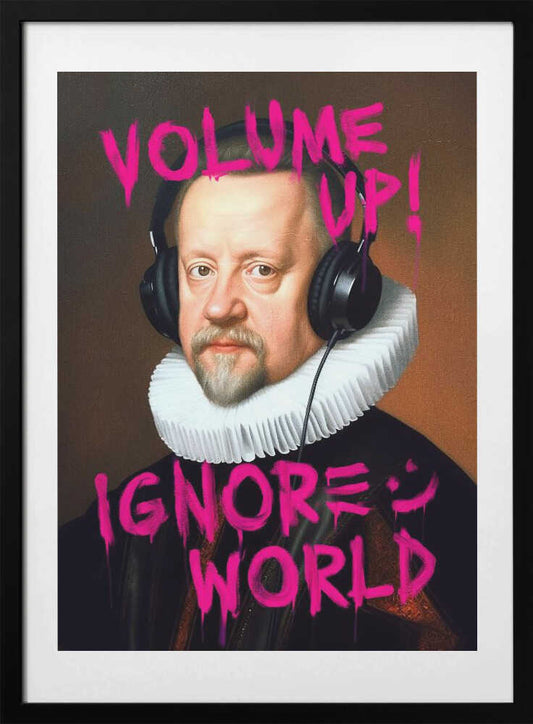 Volume Up - Art Print by Dikhotomy