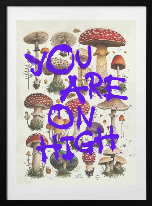You Are On High - Art Print by Dikhotomy