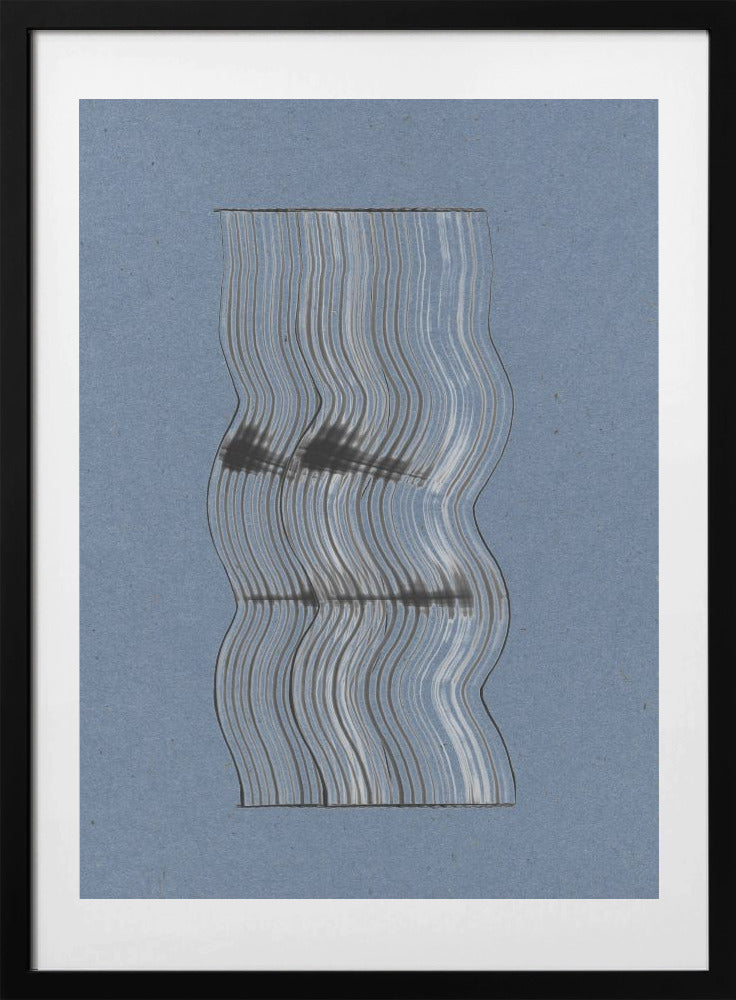 Wavy Reflections - Art Print by THE MIUUS STUDIO