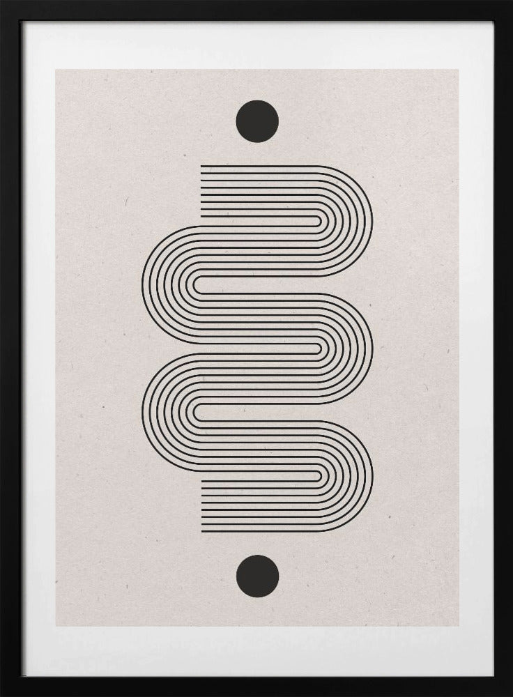 Winding Harmony - Art Print by THE MIUUS STUDIO