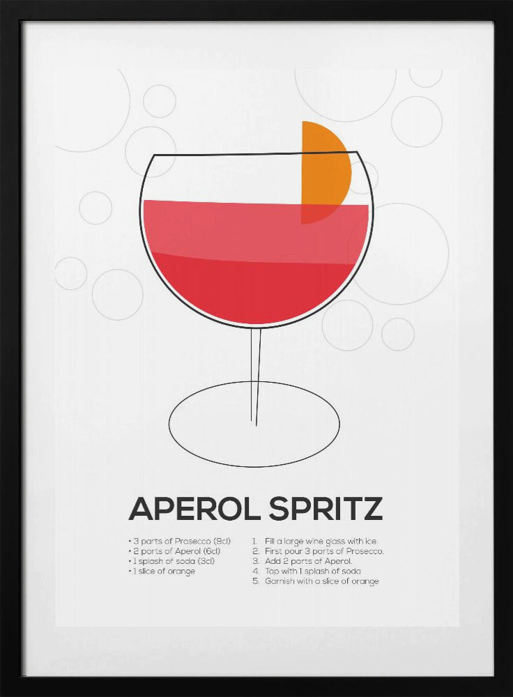 Aperol Spritz - Art Print by Andreas Magnusson