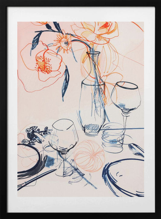 Floral Still-Life - Art Print by Treechild