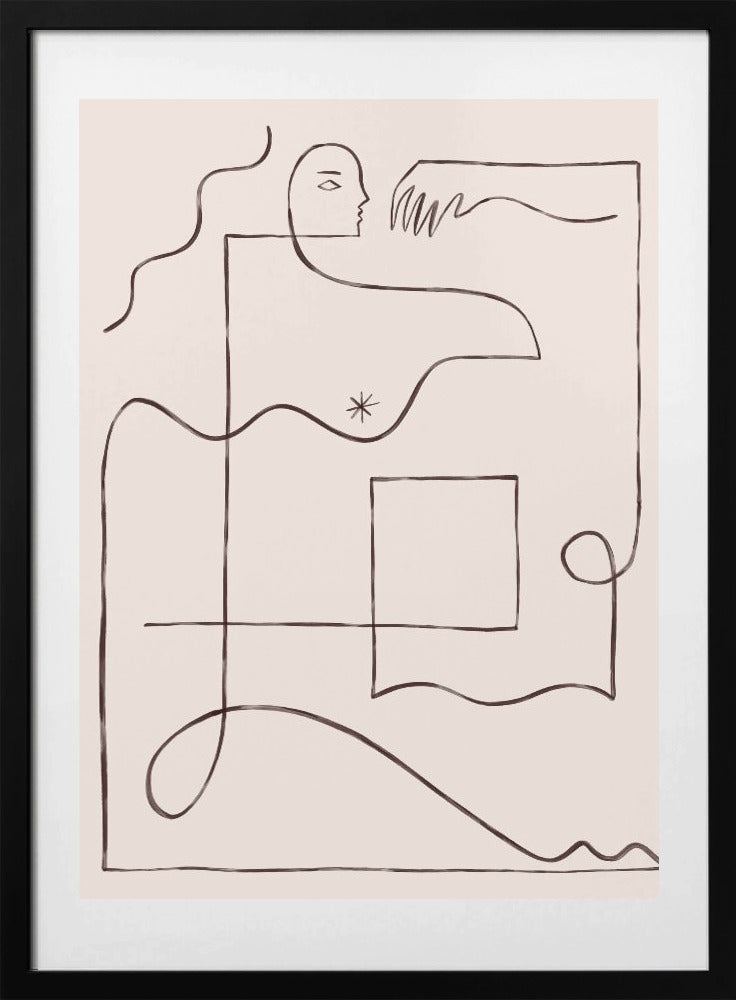 Puzzle - Art Print by Kit Agar