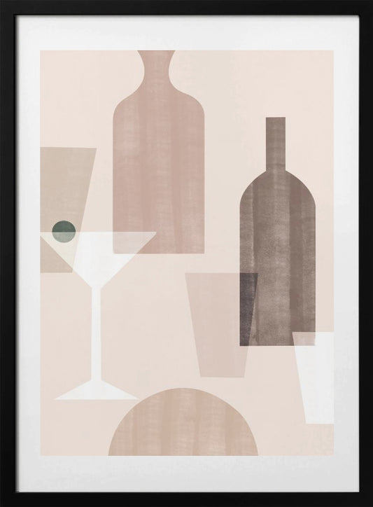 Martini - Art Print by Kit Agar