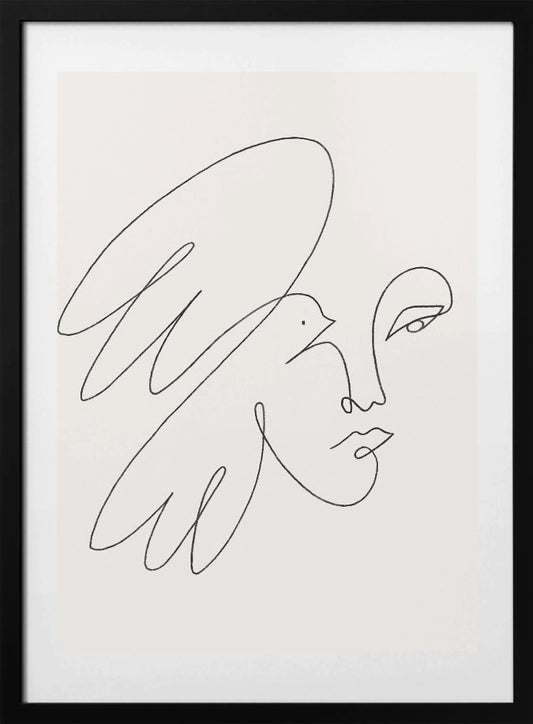 Dove - Art Print by Kit Agar