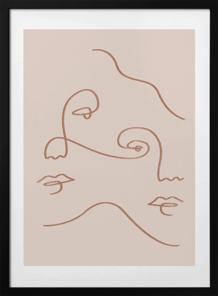 Twins - Art Print by Kit Agar