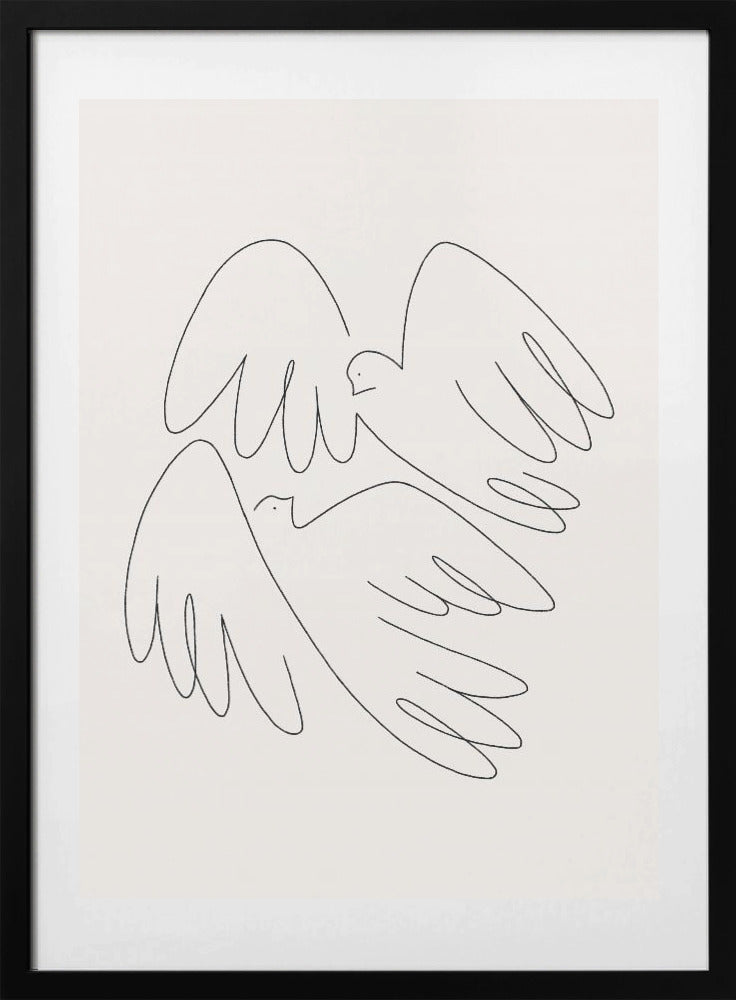 Love Birds - Art Print by Kit Agar