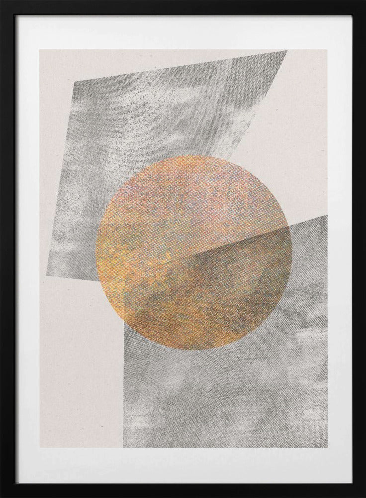 Golden Fusion - Art Print by THE MIUUS STUDIO