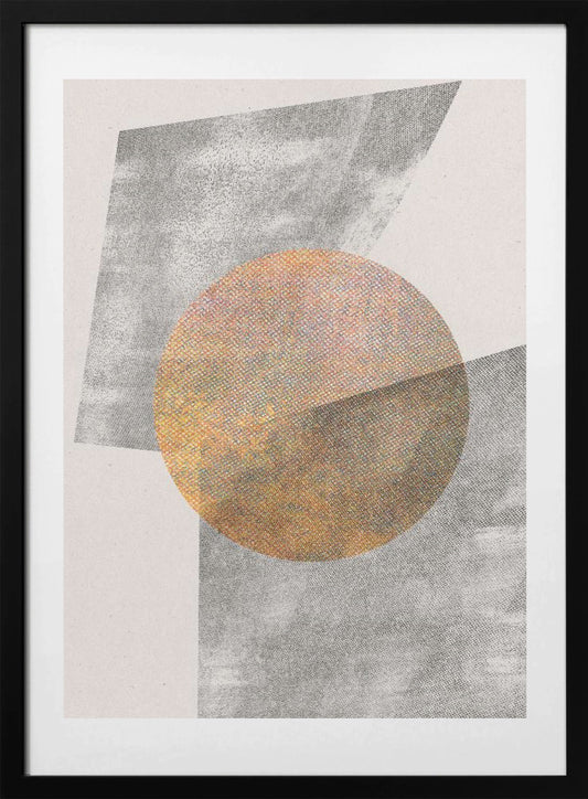 Golden Fusion - Art Print by THE MIUUS STUDIO