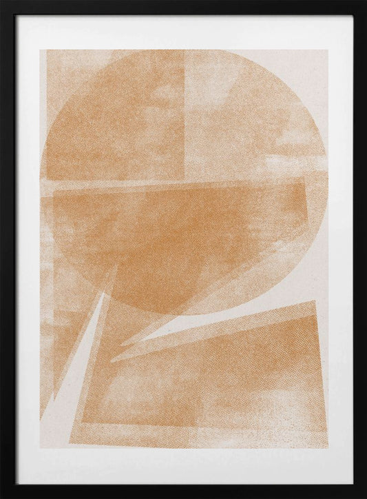 Geometric Echoes - Art Print by THE MIUUS STUDIO