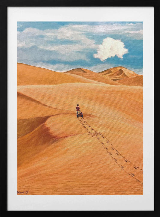 The Journey - Art Print by Tom Blood